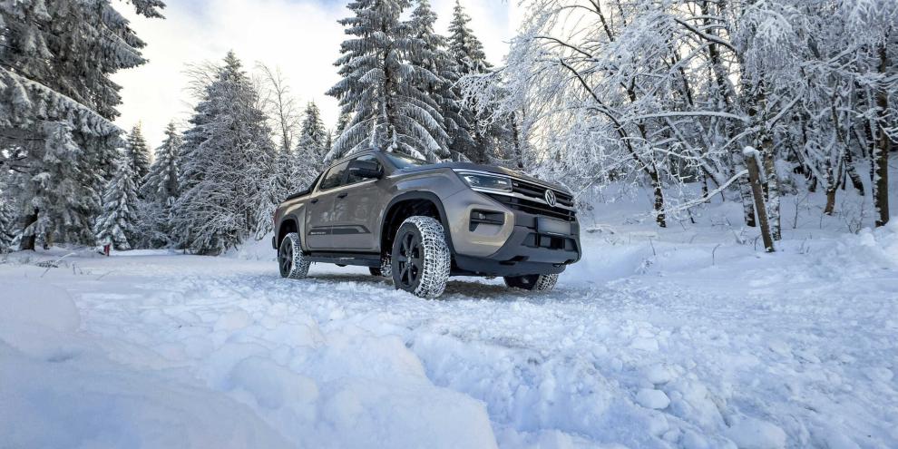 Grenzenlos: Beim Fahrzeugtest im Harz durfte der VW Amarok unter schwierigen Bedingungen sein Können unter Beweis stellen.