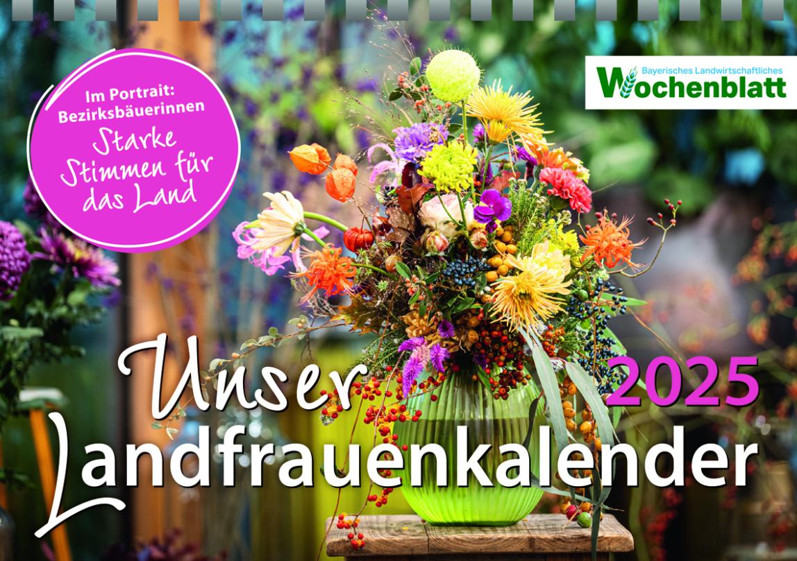 Cover Unser Landfrauenkalender 2025