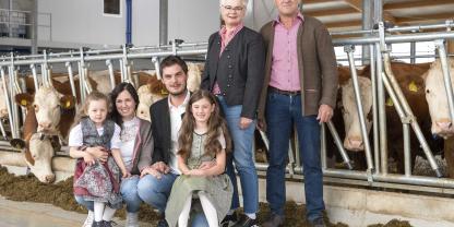 Familie Ettl aus Eggerszell. 