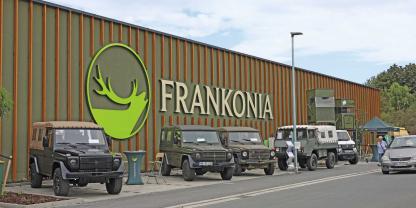 Die Außenfassade des neuen Frankonia Flagship-Store.