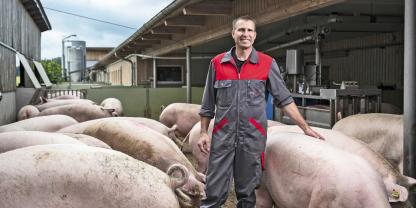 Peter Anderhub aus Muri in der Schweiz hat den CERES AWARD in der Kategorie Schweinehalter gewonnen.